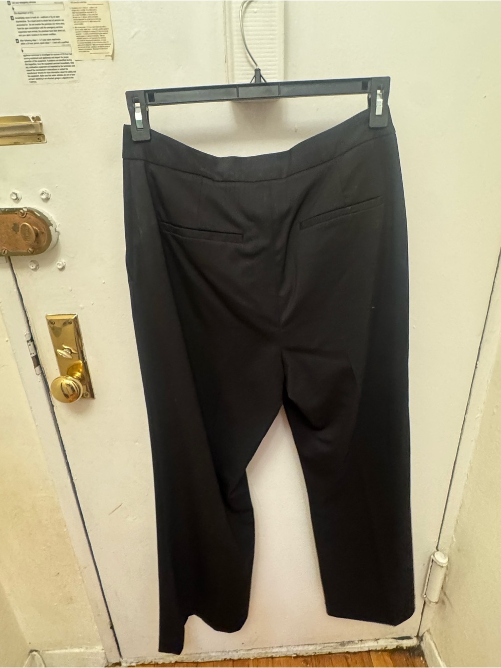 Argent Black Tailored Flare Trouser - Women's Flare Pants - Picture 5 of 6